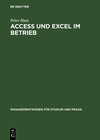 Buchcover Access und Excel im Betrieb