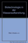 Buchcover Biotechnologie in der Wasseraufbereitung