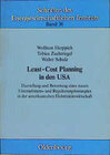 Buchcover Least - Cost Planning in den USA
