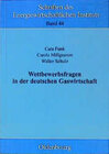 Buchcover Wettbewerbsfragen in der deutschen Gaswirtschaft