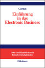 Buchcover Einführung in das Electronic Business