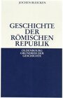 Buchcover Geschichte der Römischen Republik