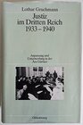 Buchcover Justiz im Dritten Reich 1933-1940