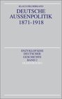 Buchcover Deutsche Außenpolitik 1871-1918