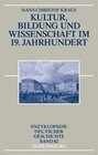 Buchcover Kultur, Bildung und Wissenschaft im 19. Jahrhundert