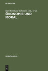 Buchcover Ökonomie und Moral