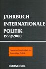 Buchcover Jahrbücher des Forschungsinstituts der Deutschen Gesellschaft für Auswärtige Politik / Jahrbuch Internationale Politik 1