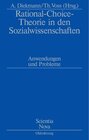 Buchcover Rational-Choice-Theorie in den Sozialwissenschaften