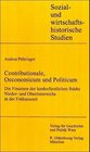 Buchcover Contributionale, Oeconomicum und Politicum