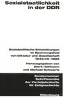 Buchcover Sozialstaatlichkeit in der DDR