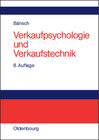 Buchcover Verkaufspsychologie und Verkaufstechnik