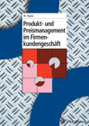 Buchcover Produkt- und Preismanagement im Firmenkundengeschäft