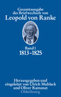 Buchcover Gesamtausgabe des Briefwechsels von Leopold von Ranke