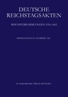 Buchcover Deutsche Reichstagsakten. Reichsversammlungen 1556-1662 / Der Reichstag zu Augsburg 1582
