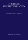 Buchcover Deutsche Reichstagsakten. Deutsche Reichstagsakten unter Maximilian I. / Der Reichstag zu Köln 1505