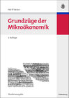 Buchcover Grundzüge der Mikroökonomik