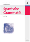Buchcover Spanische Grammatik