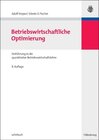 Buchcover Betriebswirtschaftliche Optimierung