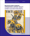 Buchcover Adel in Schlesien / Repertorium: Forschungsperspektiven – Quellenkunde – Bibliographie