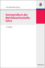 Buchcover Kompendium der Betriebswirtschaftslehre