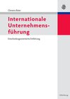 Buchcover Internationale Unternehmensführung