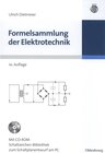 Buchcover Formelsammlung der Elektrotechnik
