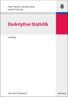 Buchcover Statistik für Wirtschafts- und Sozialwissenschaften: Deskriptive Statistik