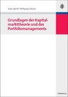 Buchcover Grundlagen der Kapitalmarkttheorie und des Portfoliomanagements