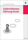 Buchcover Unternehmensführung heute