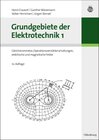 Buchcover Grundgebiete der Elektrotechnik 1