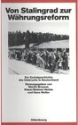 Buchcover Von Stalingrad zur Währungsreform