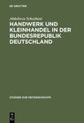 Buchcover Handwerk und Kleinhandel in der Bundesrepublik Deutschland