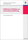 Buchcover Heilbronner Beiträge zur Unternehmensführung