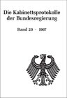 Buchcover Die Kabinettsprotokolle der Bundesregierung / 1967