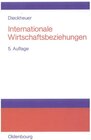 Buchcover Internationale Wirtschaftsbeziehungen