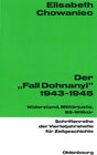 Buchcover Der "Fall Dohnanyi" 1943-1945
