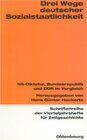 Buchcover Drei Wege deutscher Sozialstaatlichkeit