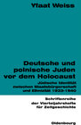 Buchcover Deutsche und polnische Juden vor dem Holocaust