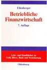 Buchcover Betriebliche Finanzwirtschaft