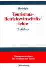 Buchcover Tourismus-Betriebswirtschaftslehre