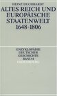 Buchcover Altes Reich und europäische Staatenwelt 1648-1806