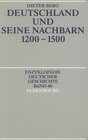 Buchcover Deutschland und seine Nachbarn 1200-1500