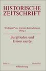 Buchcover Burgfrieden und Union sacrée