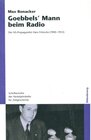 Buchcover Goebbels` Mann beim Radio