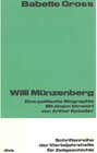 Buchcover Willi Münzenberg