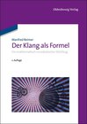 Buchcover Der Klang als Formel