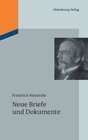 Buchcover Friedrich Meinecke: Werke / Neue Briefe und Dokumente