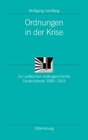 Buchcover Ordnungen in der Krise