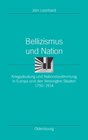 Buchcover Bellizismus und Nation