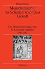 Buchcover Menschenrechte im Schatten kolonialer Gewalt